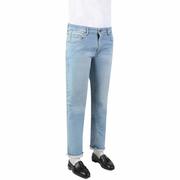 TWEEN Soft Blue Jeans Pants (Slim Fit) - Picture 1 of 3